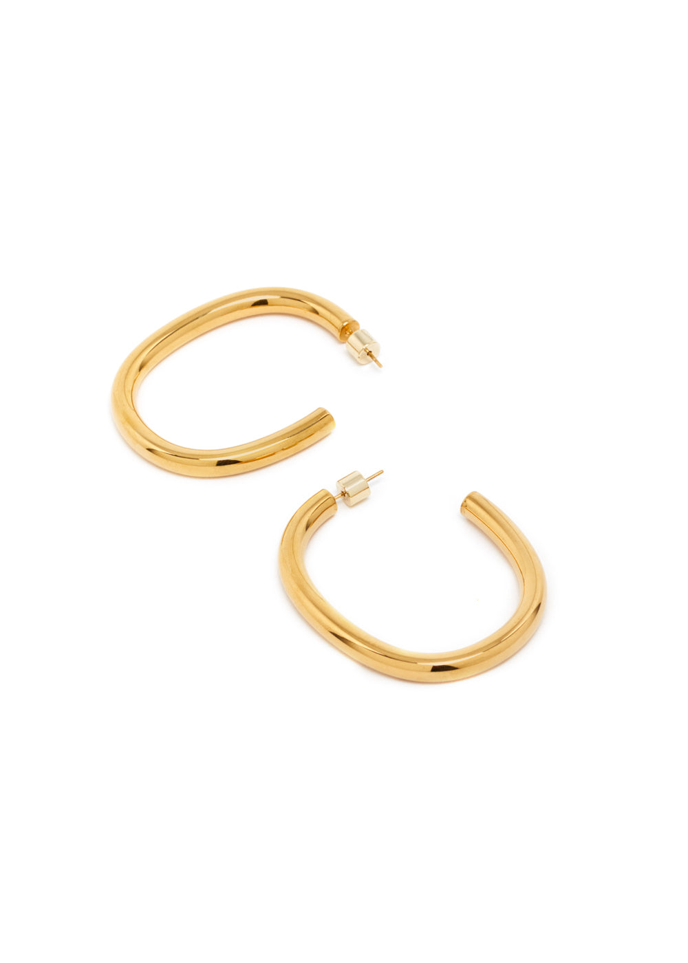 Nalí EARRINGS NINA HALF-HOOP GOLD COLOR In Saldo
