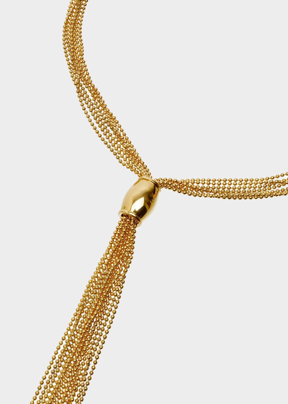 Nalí STAIN. STEEL SISSI CHAIN NECKLACE IN GOLD Italia