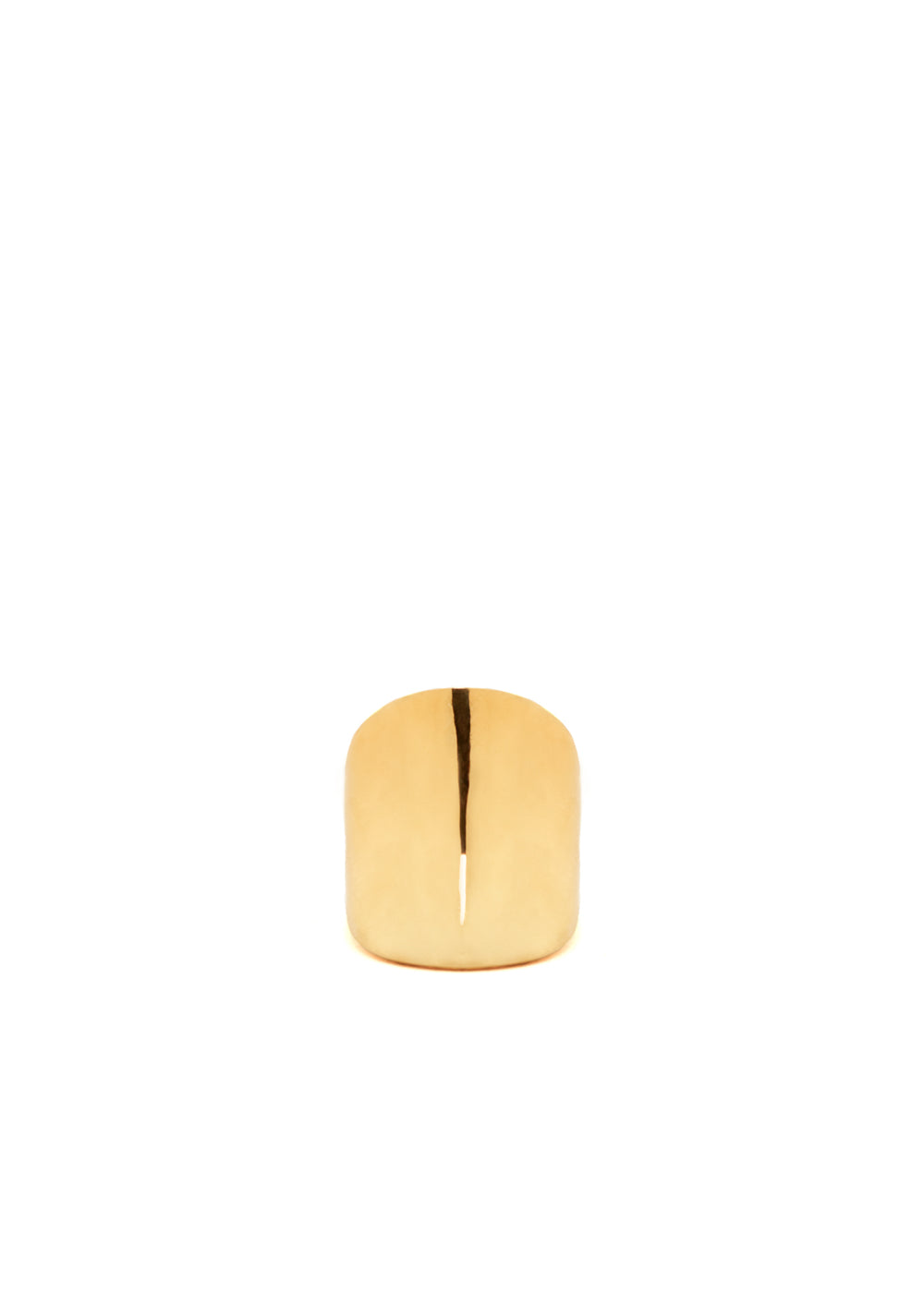 Nalí GOLD SHIELD RING Sottocosto