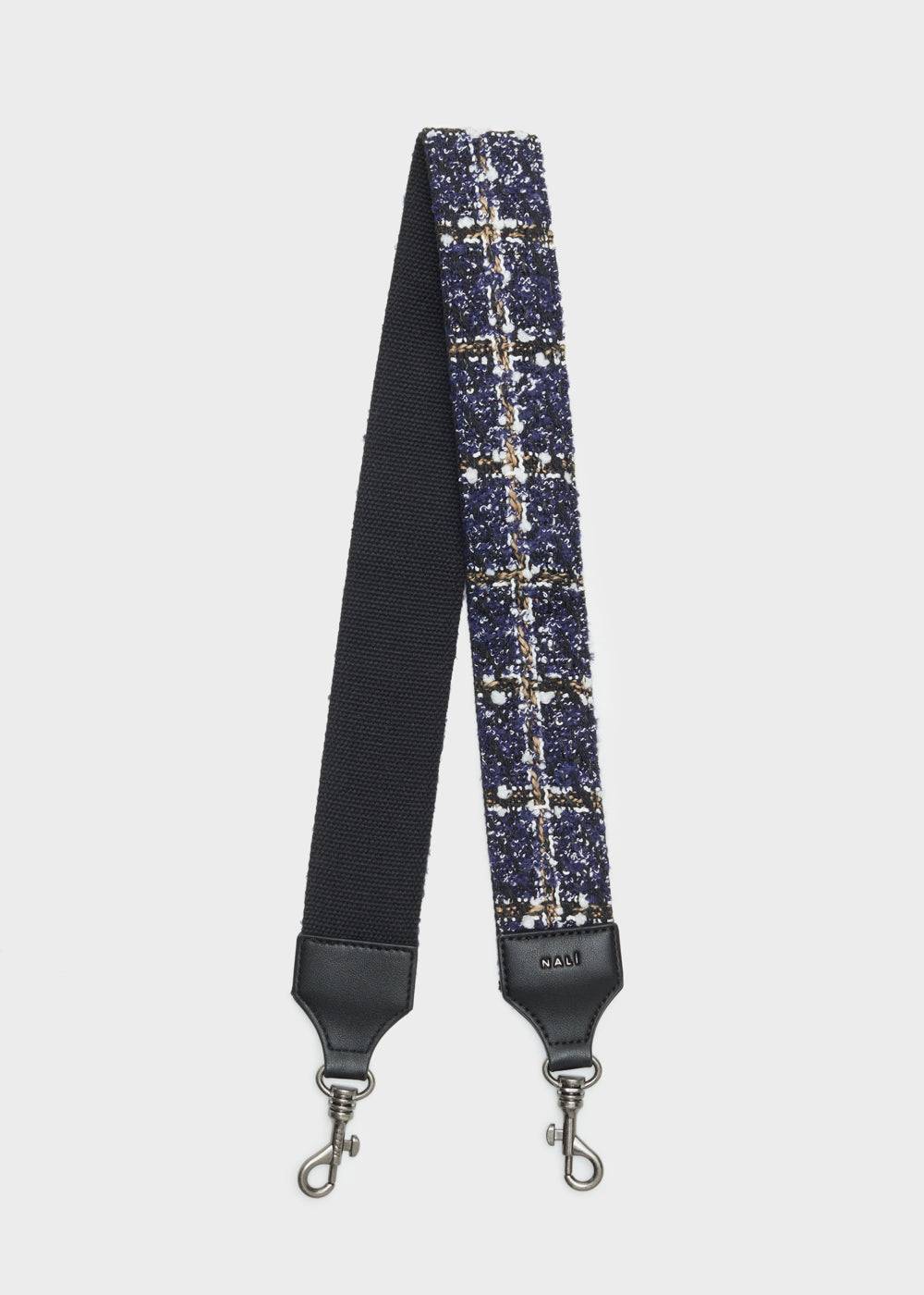 Nalí ALMA STRAP W/ BLUE CHECK FABRIC Qualità