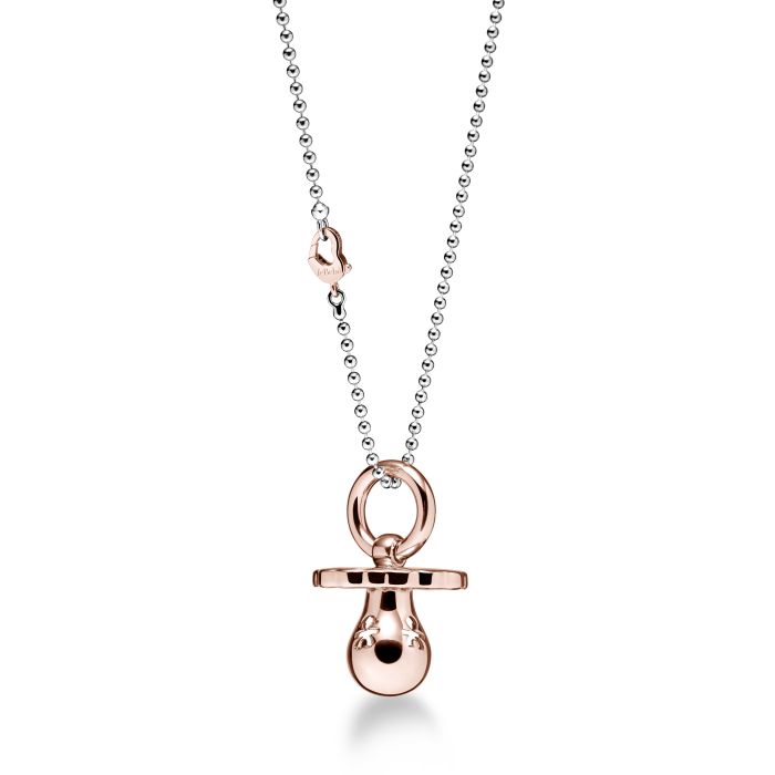 Le Bebé Collana Suonamore in argento placcato oro rosa Convenienza