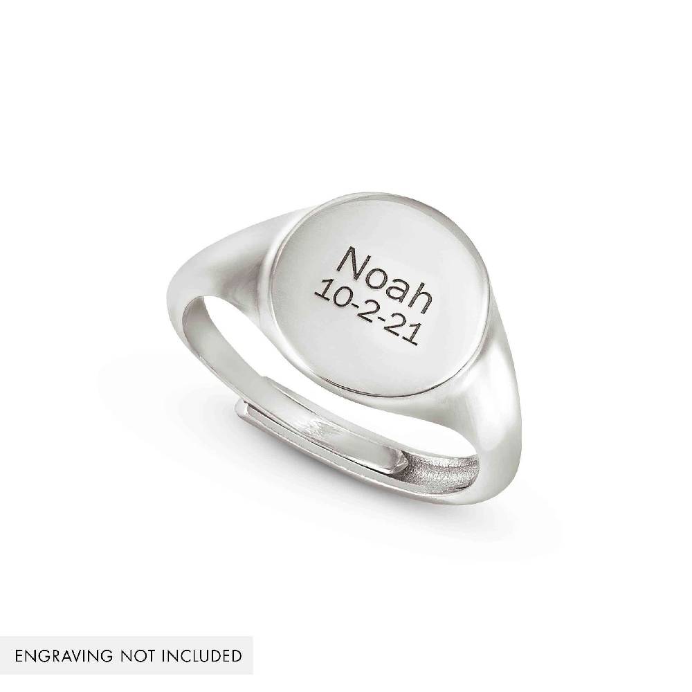 Nomination Anello MESSAGGI D'AMORE Chevalier con Cerchio In Linea