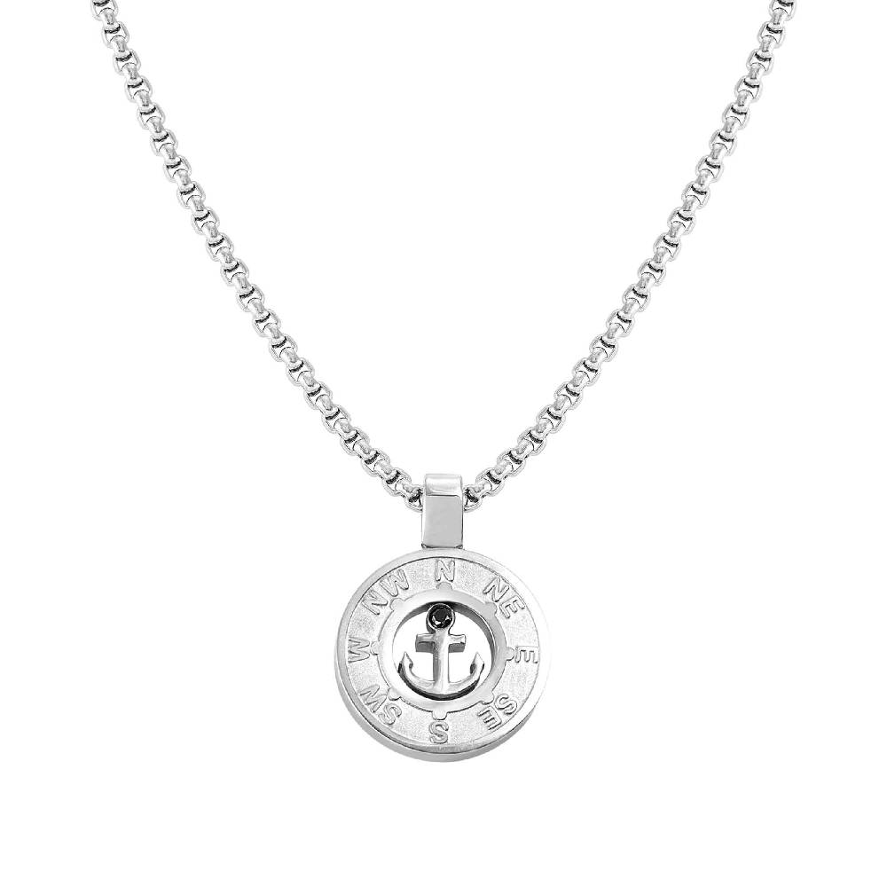 Nomination Collana Manvision con pendente e simbolo ancora