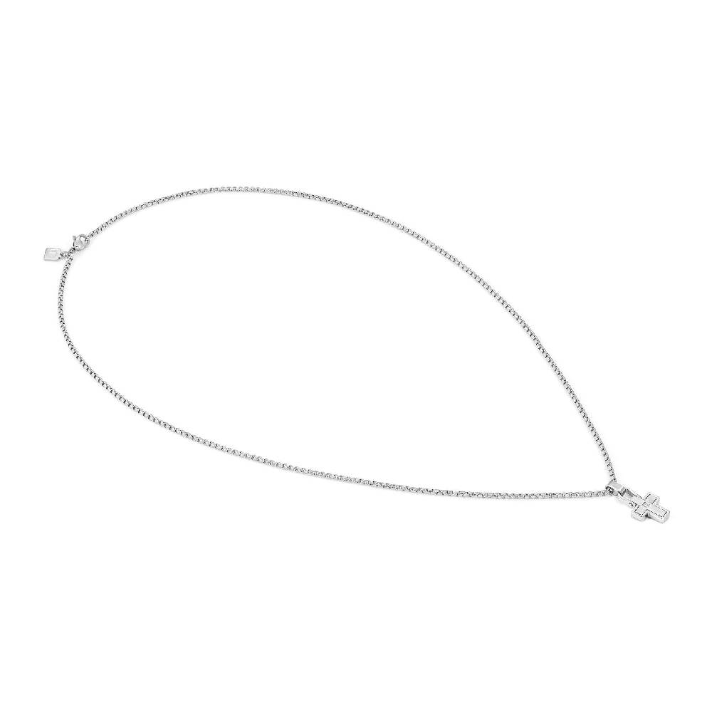 Nomination Collana ManVision con pendente Croce e Zircone Affare Del Giorno