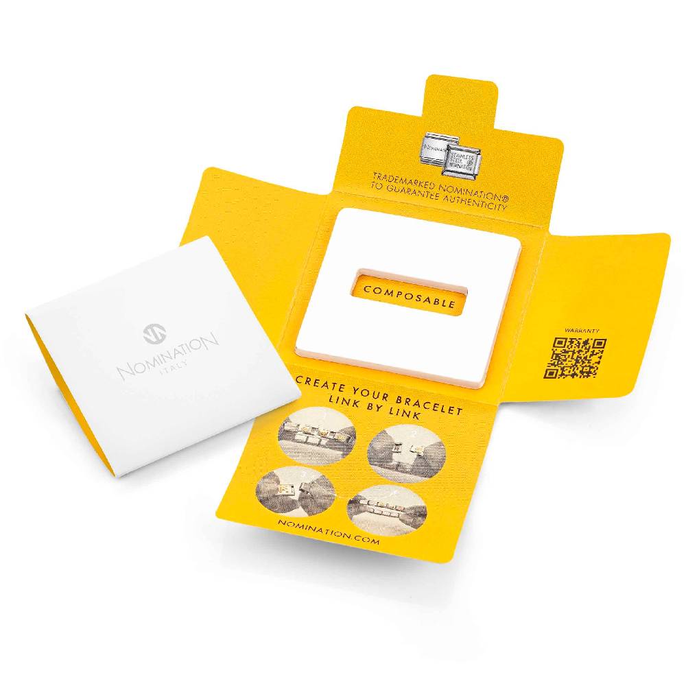 Nomination Link Composable Classic Fafarlla in Madreperla Bianca Offerte