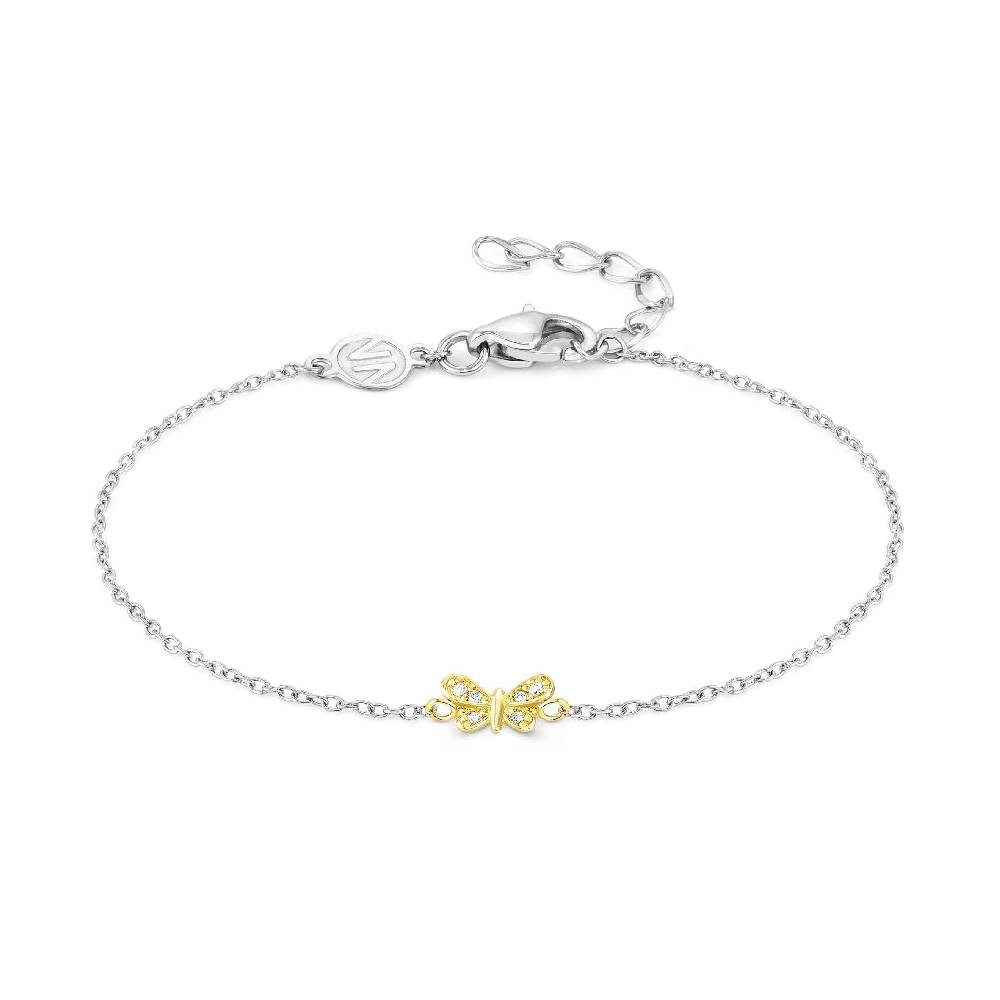 Nomination Bracciale MyTreasure Farfalla in Oro e Diamanti