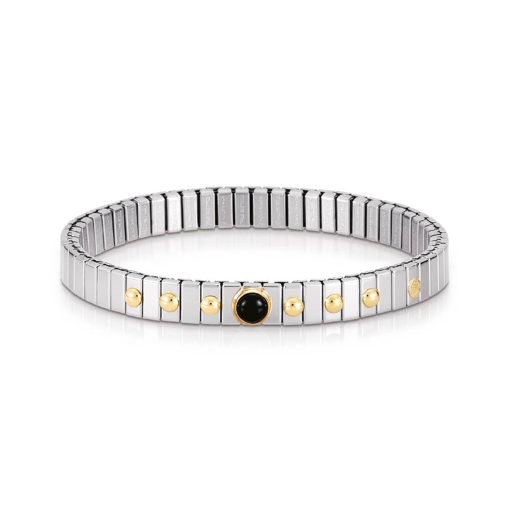 Nomination Bracciale estensibile con Pietra dura