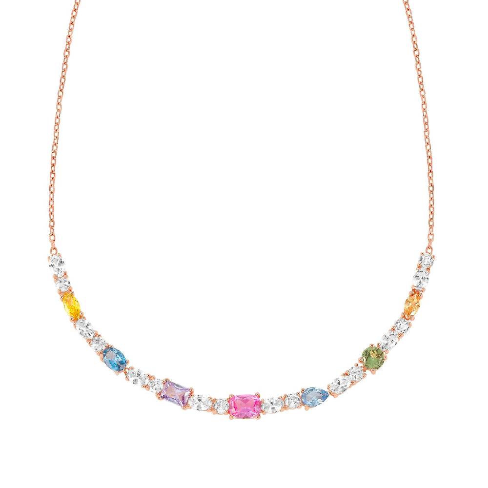 Nomination Collana Colour Wave mix pietre colorate Sconto