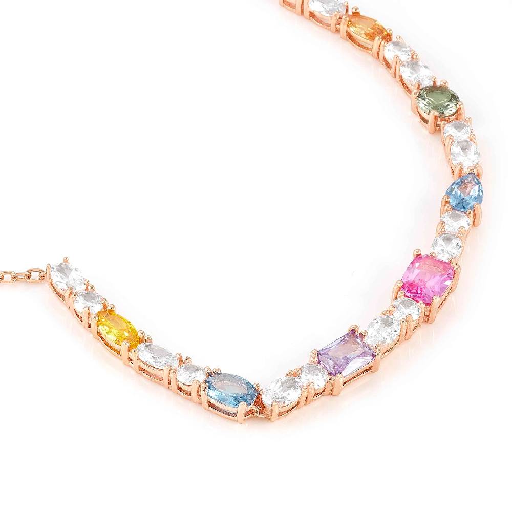 Nomination Collana Colour Wave mix pietre colorate Sconto