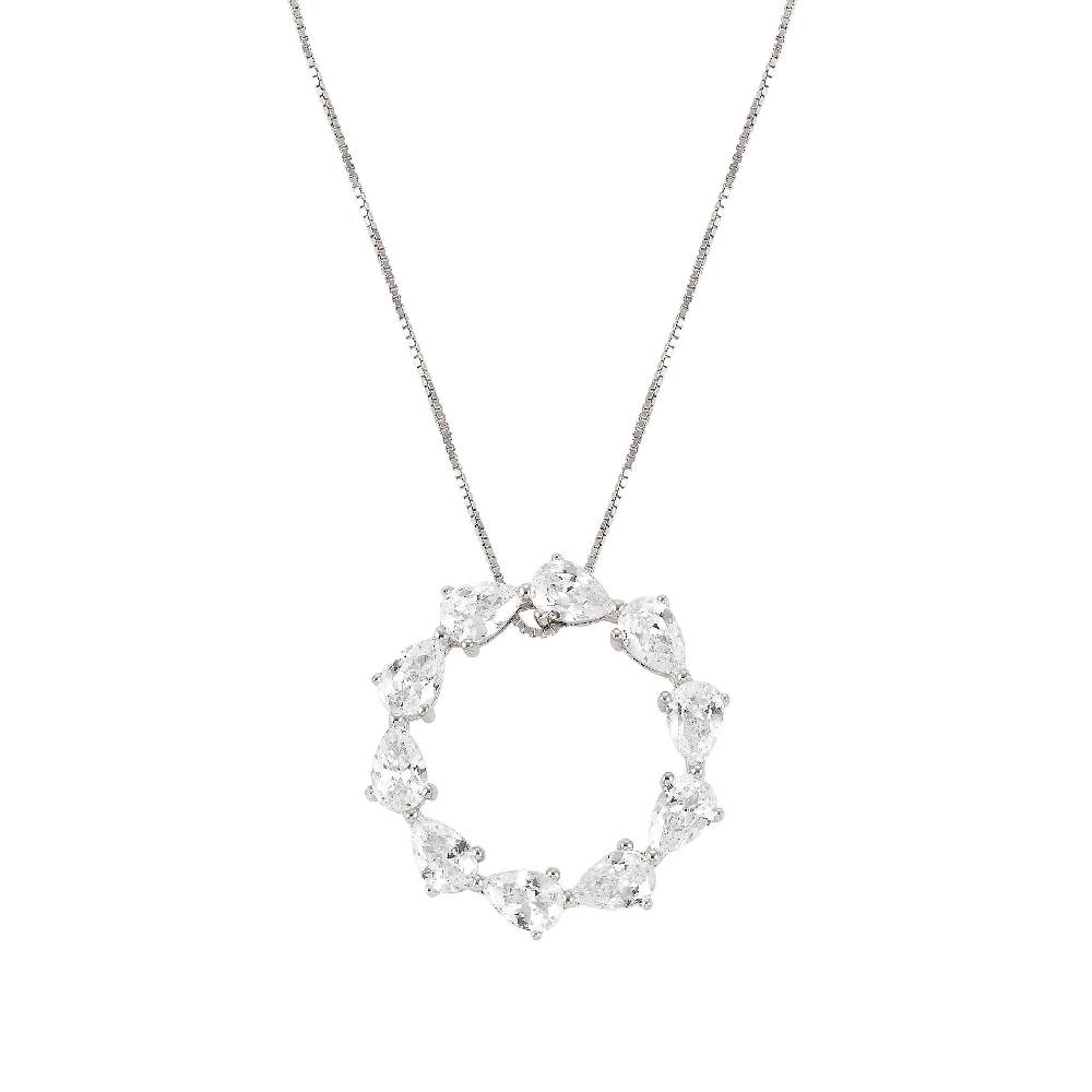 Nomination Collana Colour Wave con Pendente circolare