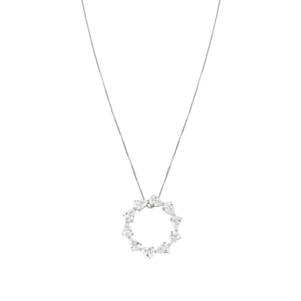 Nomination Collana Colour Wave con Pendente circolare Economico