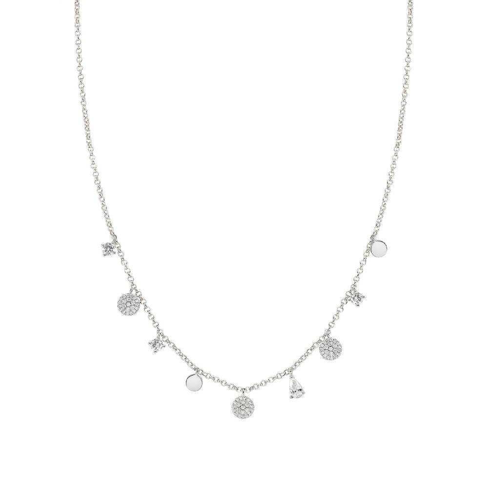 Nomination Collana Lucentissima Mix Pendenti Tondi e Cubic Zirconia Online