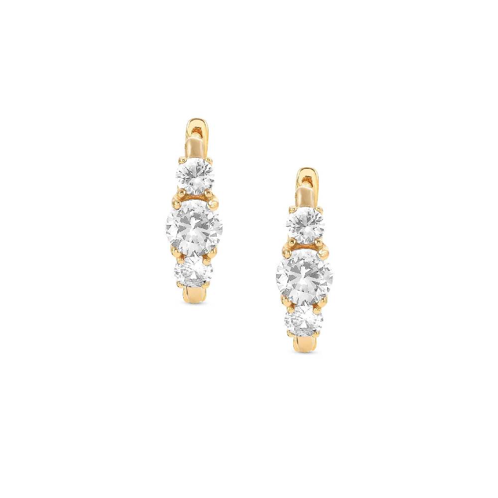 Nomination Orecchini Colour Wave Argento con Zirconi Vendita Calda