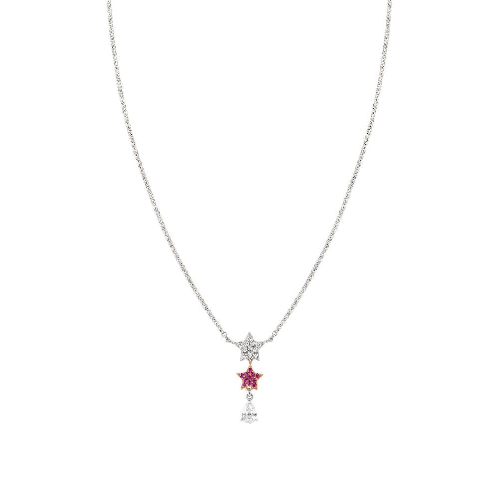 Nomination Collana Lucentissima Stelle e Cubic Zirconia a goccia 2025
