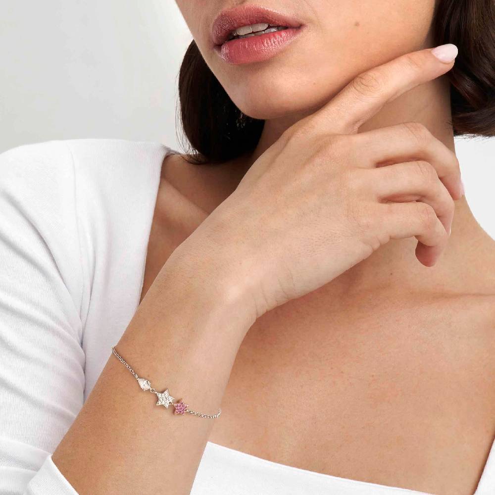Nomination Bracciale Lucentissima Stelle e Cubic Zirconia a Goccia Acquista Ora
