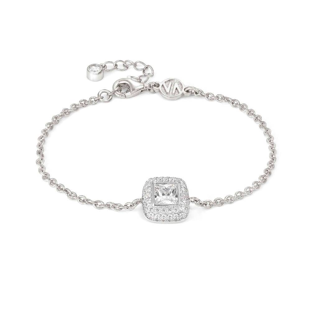 Nomination Bracciale Domina con Simbolo quadrato e Zirconi