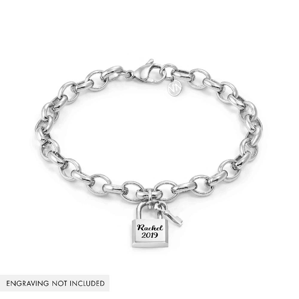 Nomination Bracciale Sempre con Me con Lucchetto Pendente Prezzo Ridotto