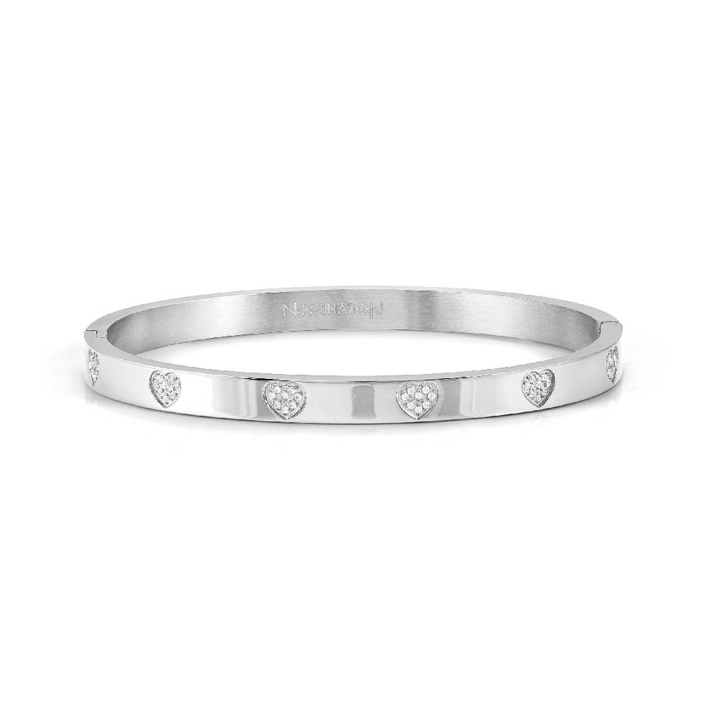 Nomination Bracciale Rigido Pretty Bangles con Cuori