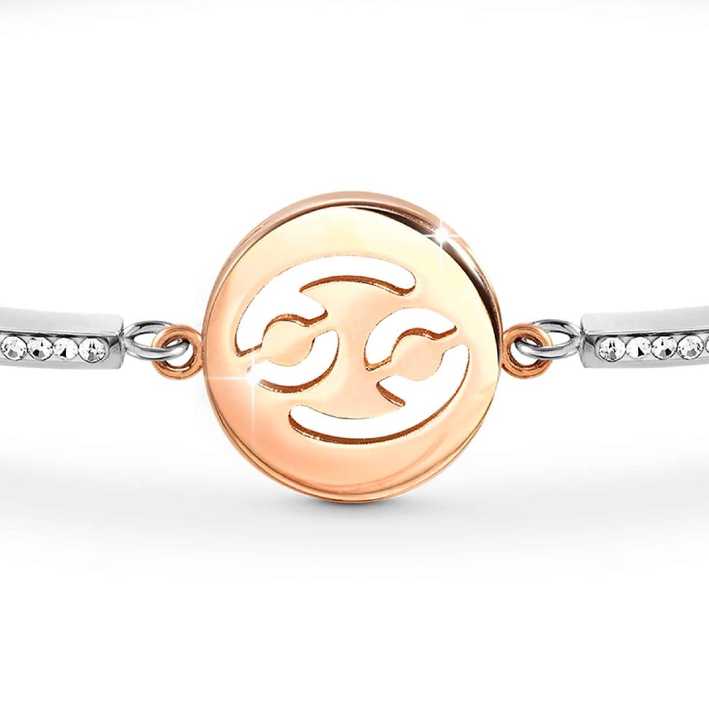 Nomination Bracciale Milleluci Zodiaco Cancro in PVD rosa e Cristalli Shopping Online