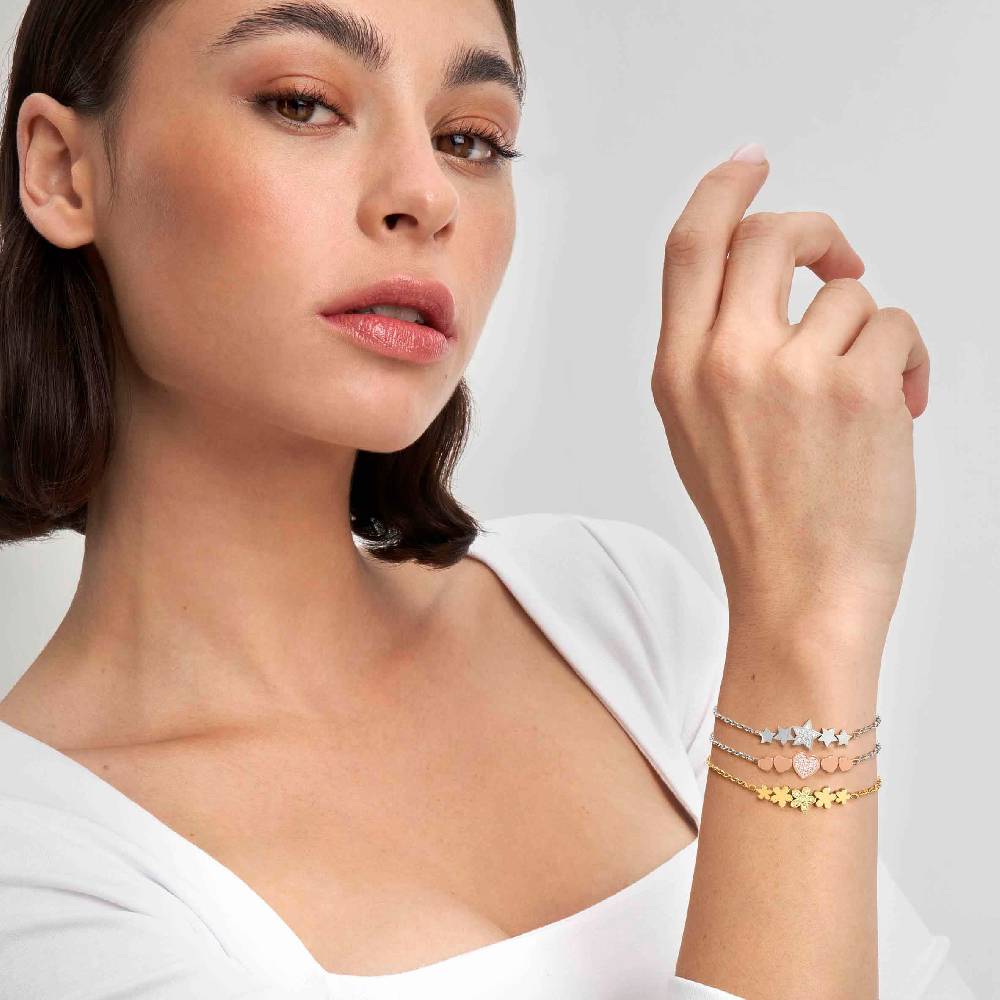 Nomination Bracciale misstrendy con fiore e cubic zirconia Sottocosto