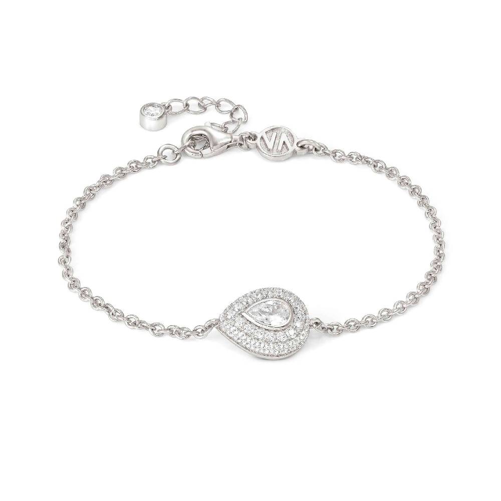 Nomination Bracciale Domina con Simbolo goccia e Zirconi