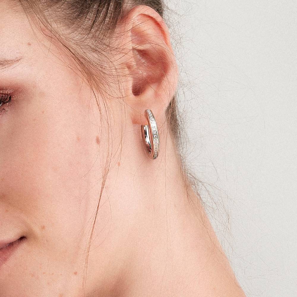 Nomination Orecchini Unconditionally con Cubic Zirconia Moda