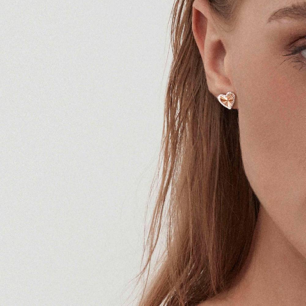Nomination Orecchini TrueJoy Cuore diamantato In Linea