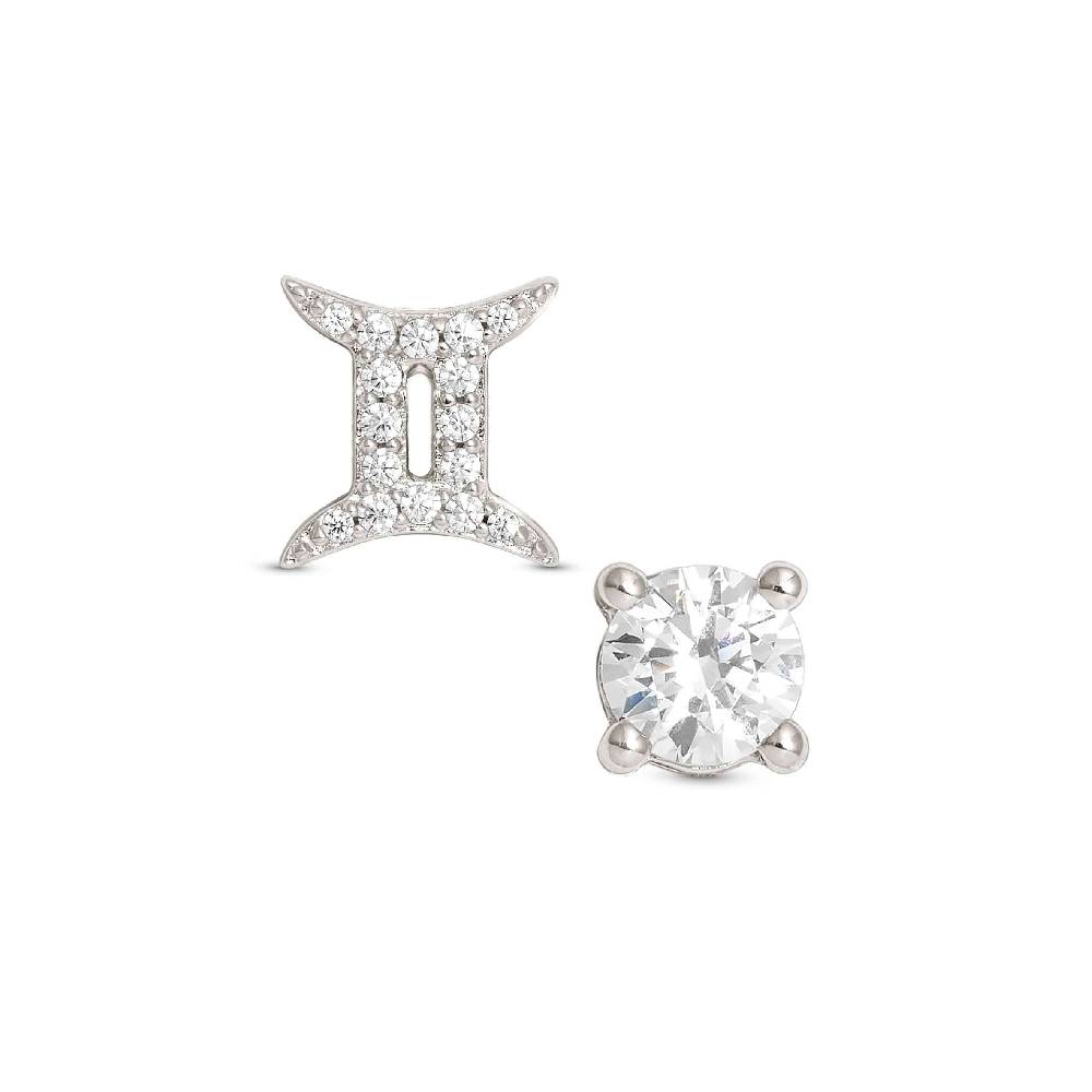 Nomination Orecchini MYZODIAC Gemelli in argento e zircone Shopping Online