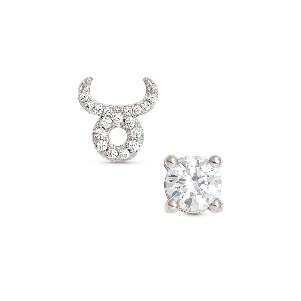 Nomination Orecchini MYZODIAC Toro in argento e zircone Sottocosto