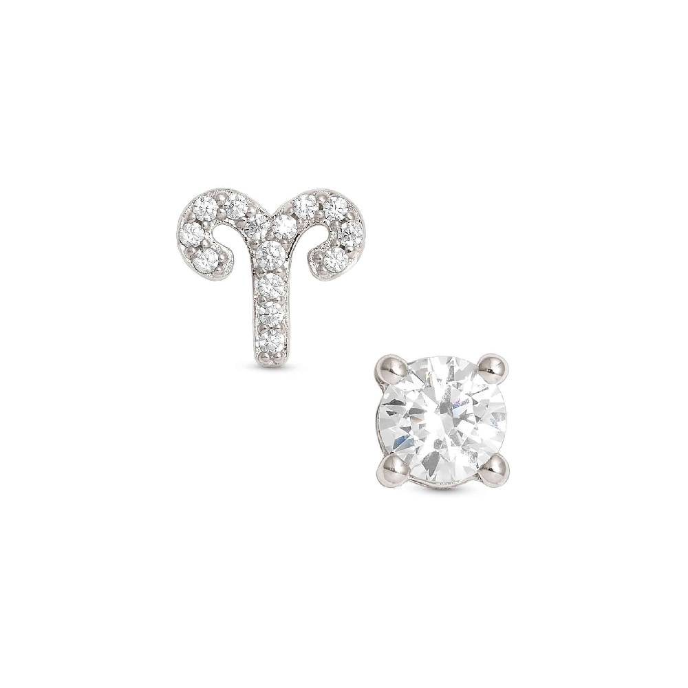 Nomination Orecchini MYZODIAC ariete in argento e zircone Sconto