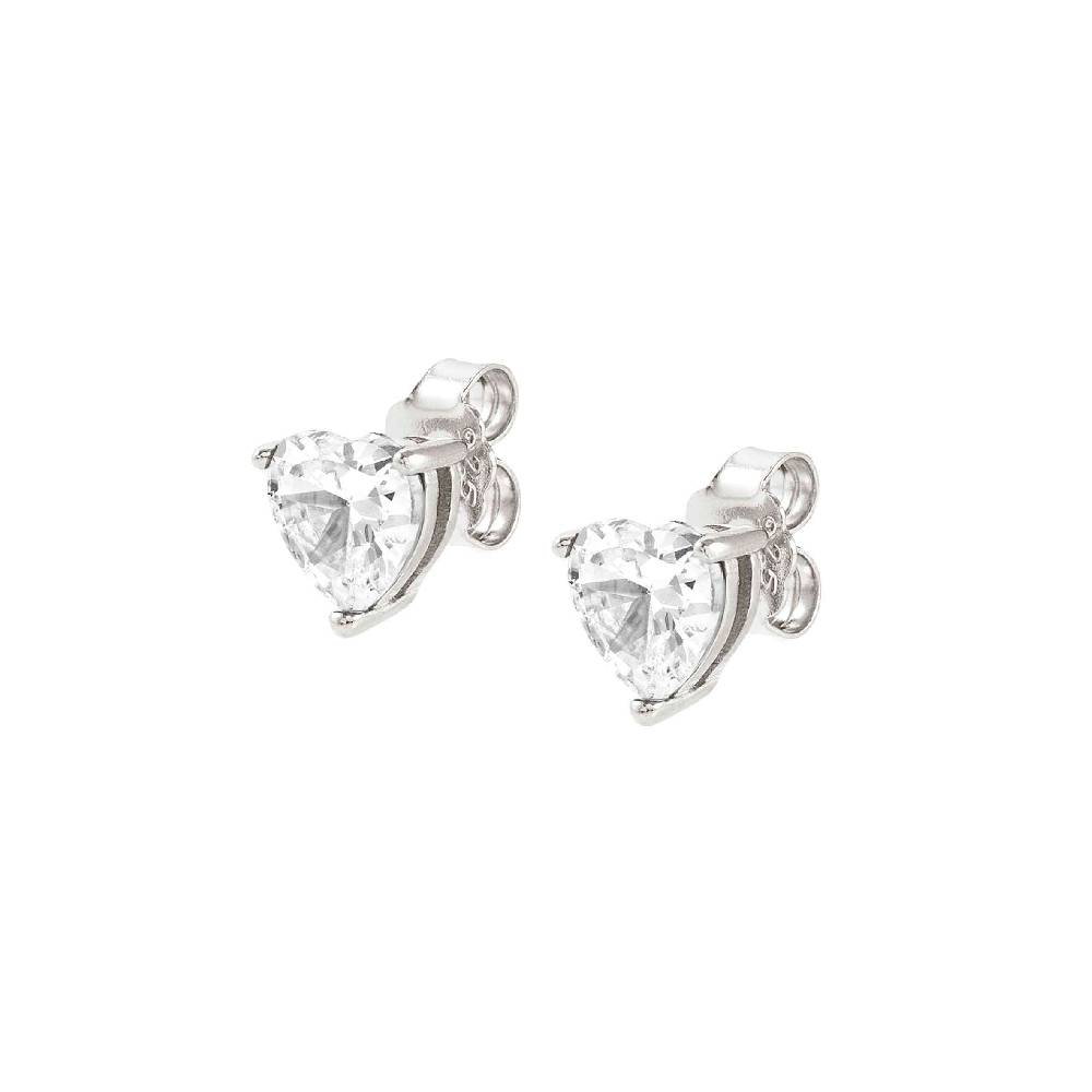 Nomination Orecchini SweetRock argento cuore bianco Vendita Calda