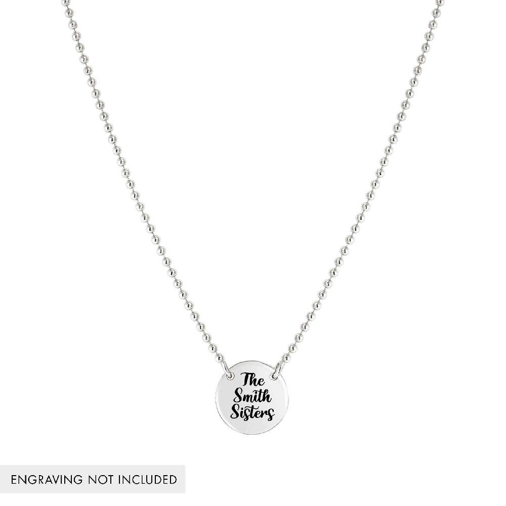 Nomination Collana Messaggi d'amore con Tondo incidibile Nuovo