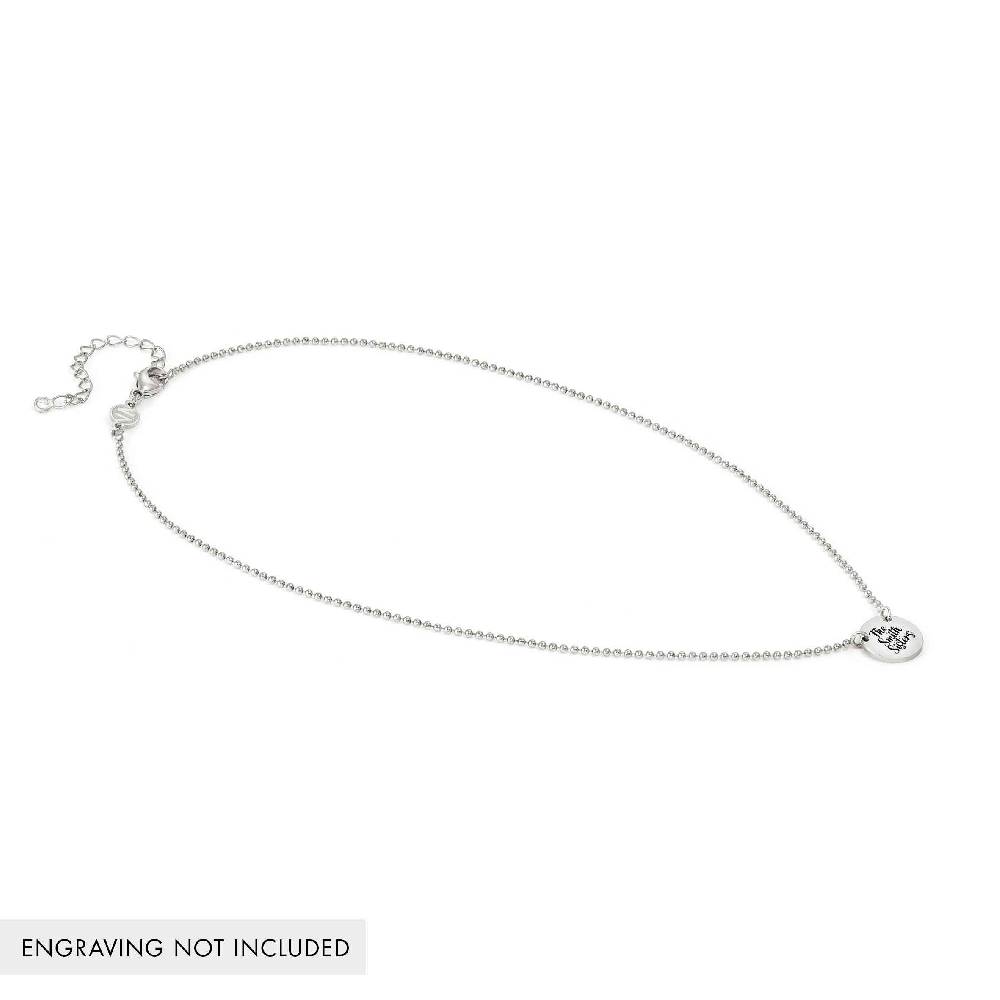 Nomination Collana Messaggi d'amore con Tondo incidibile Nuovo