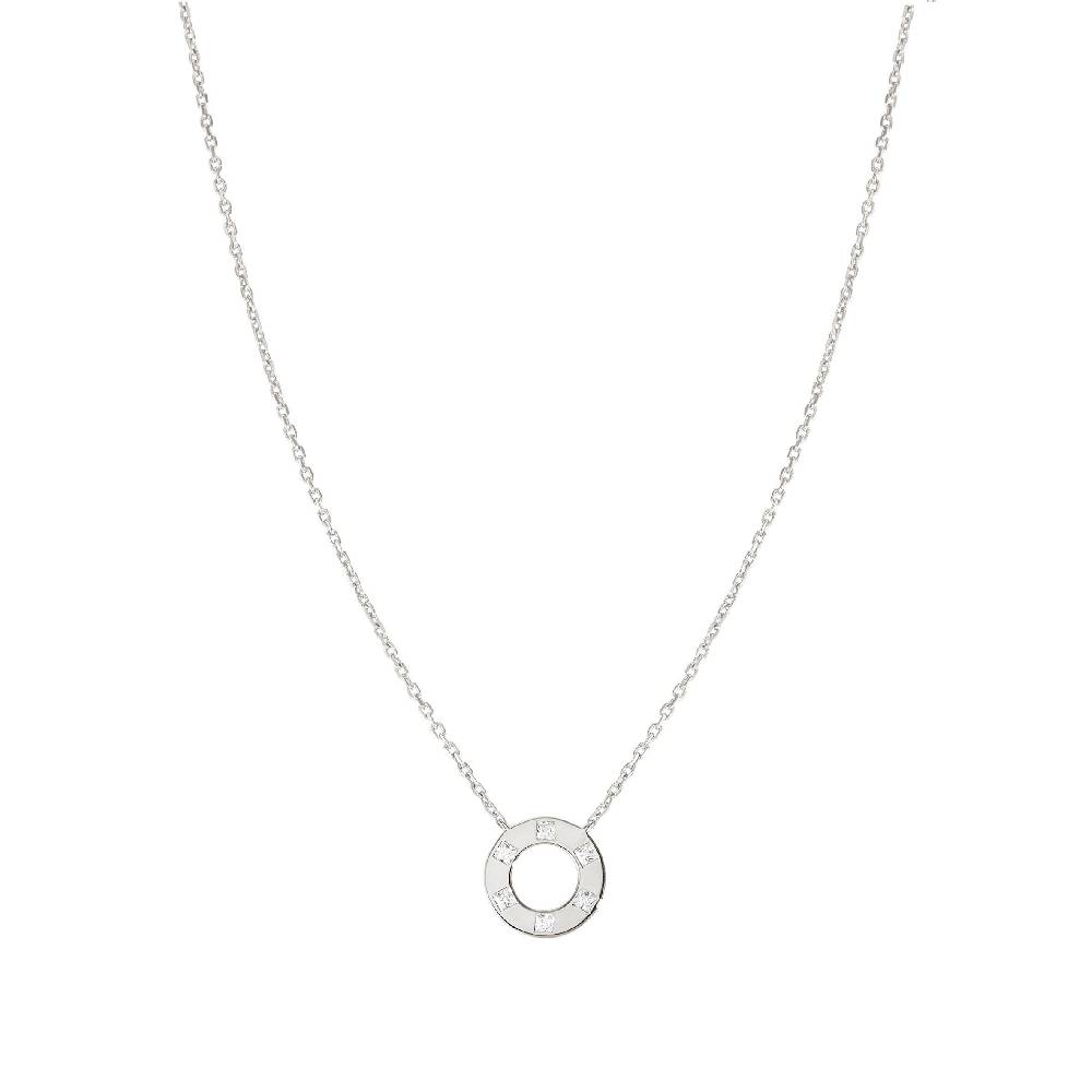 Nomination Collana Carismatica Tondo in Argento Qualità