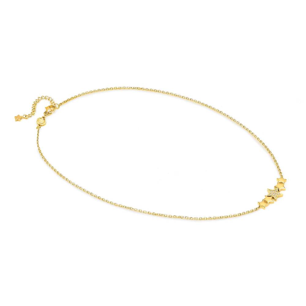 Nomination Collana misstrendy con stelle e cubic zirconia Fino al 60% di sconto
