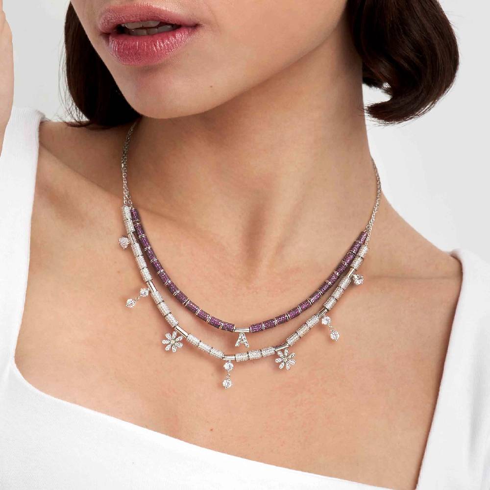 Nomination Dettaglio SeiMia con Cubic Zirconia Celeste Novità