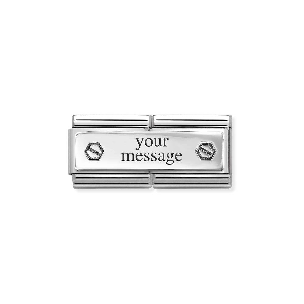Nomination Doppio Link Composable Classic doppia vite esagonale Cyber Monday