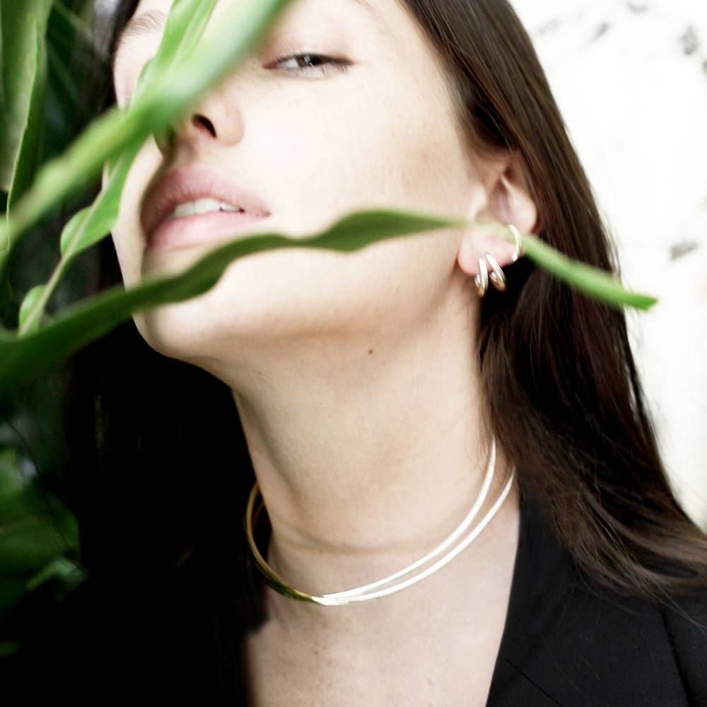 Paola Grande Gioielli NEON Collana choker multifilo 2 elementi 'Neon' Moda