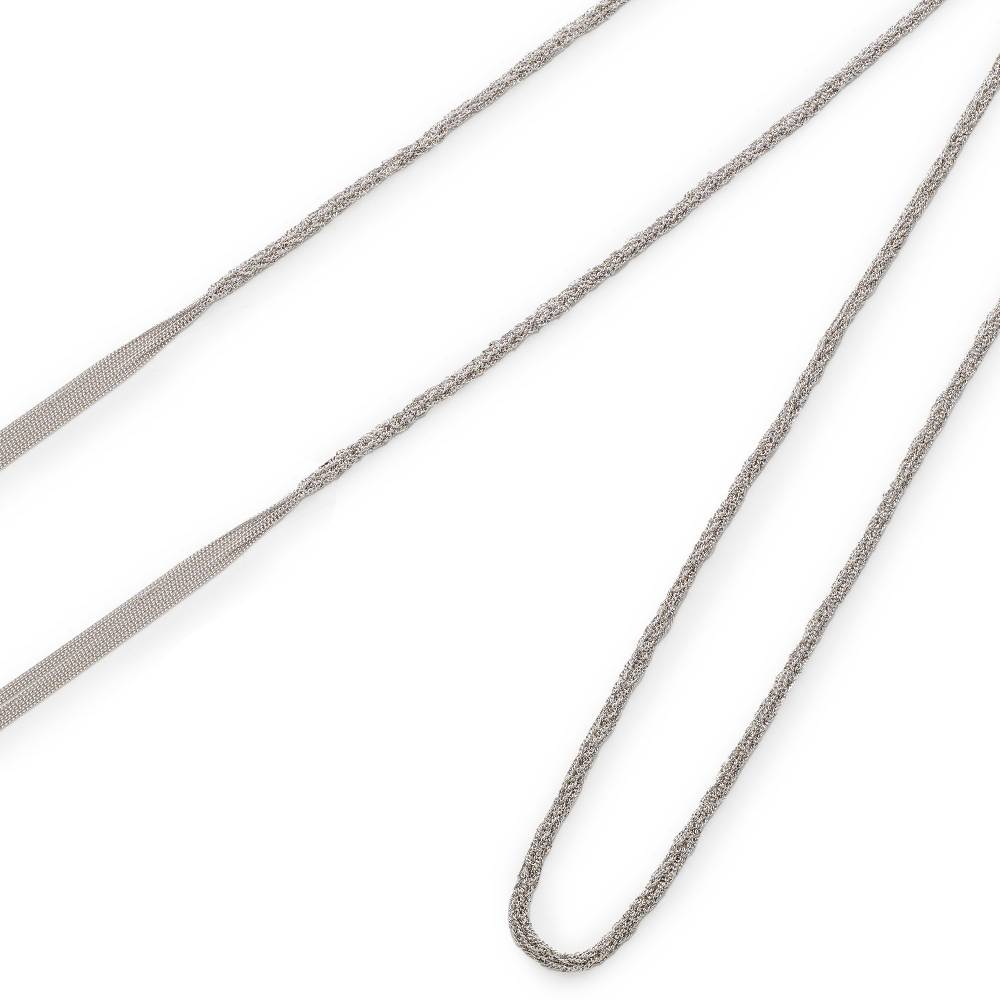 Paola Grande Gioielli SCIARPE Cordino/choker in argento Grandi sconti