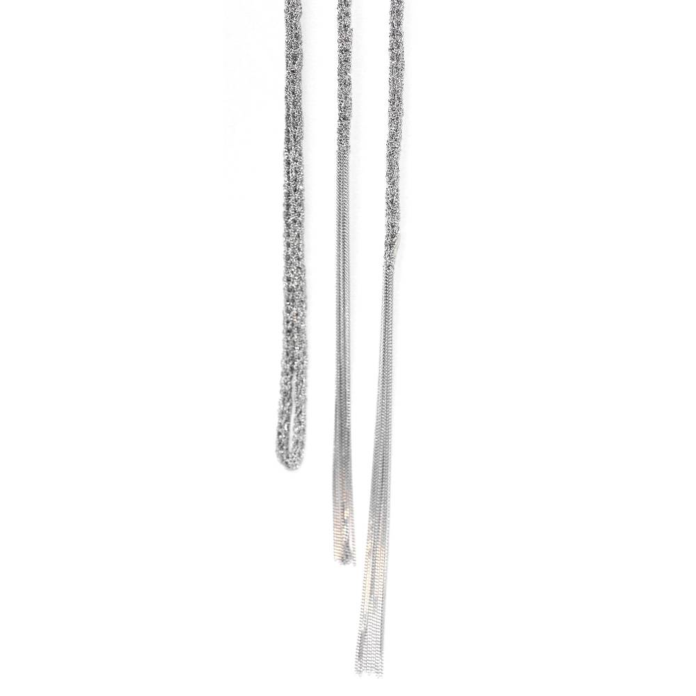 Paola Grande Gioielli SCIARPE Cordino/choker in argento Grandi sconti