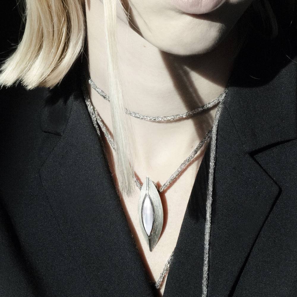 Paola Grande Gioielli SCIARPE Cordino/choker in argento Grandi sconti