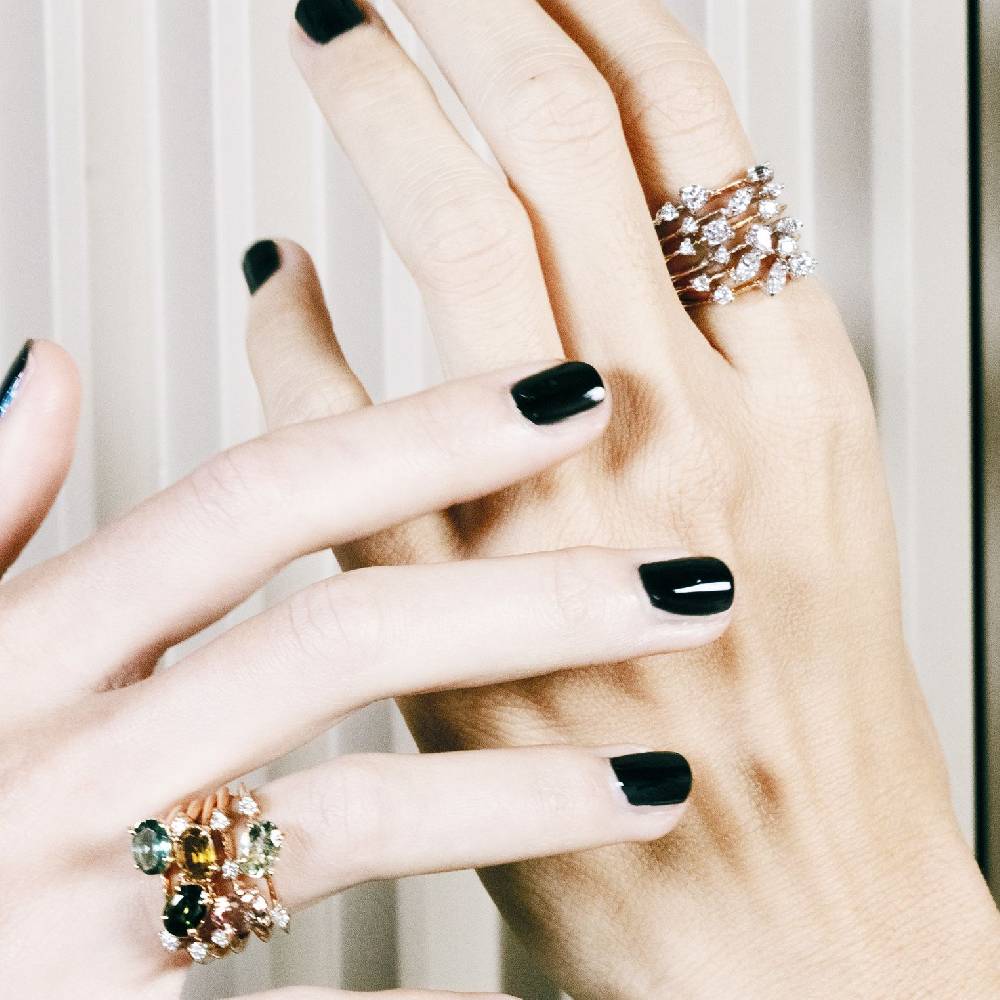 Paola Grande Gioielli BALANCE Anello 'Balance' con tormaline Fino al 55% di sconto
