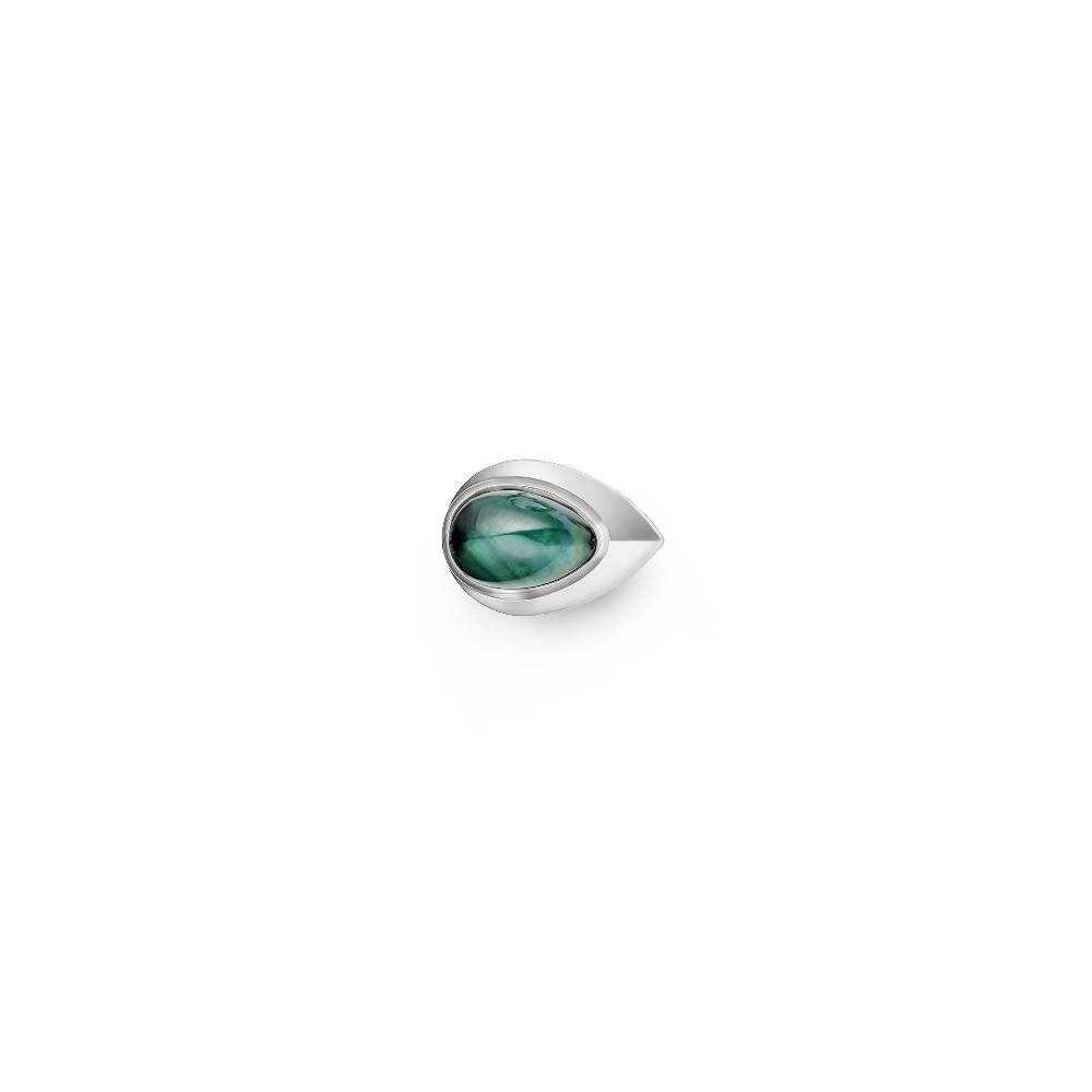 Paola Grande Gioielli AURUM Chevalier cabochon verde