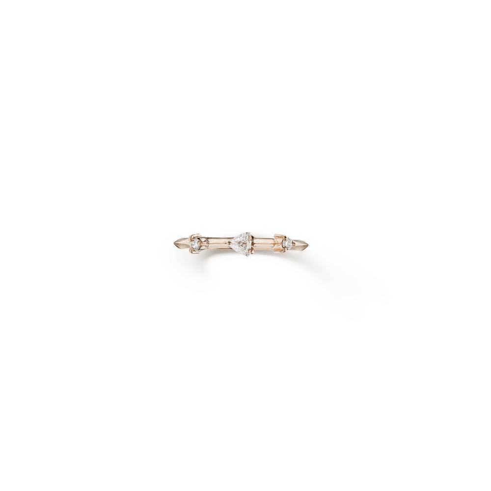 Paola Grande Gioielli BALANCE Anello 'Balance' in oro rosa con triangolo Online