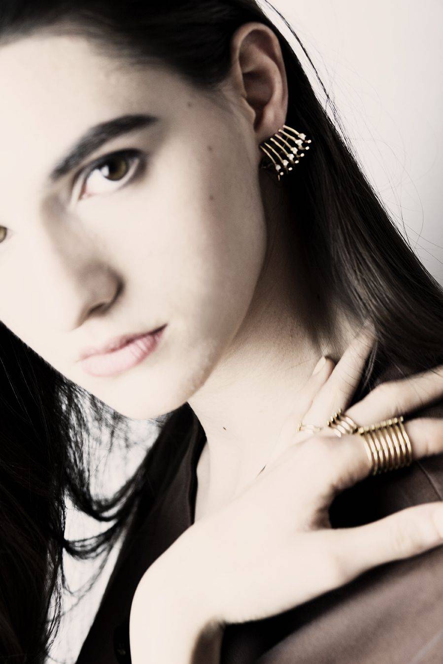 Paola Grande Gioielli SPINAE Anello 8 elementi 'Spinae' Italy