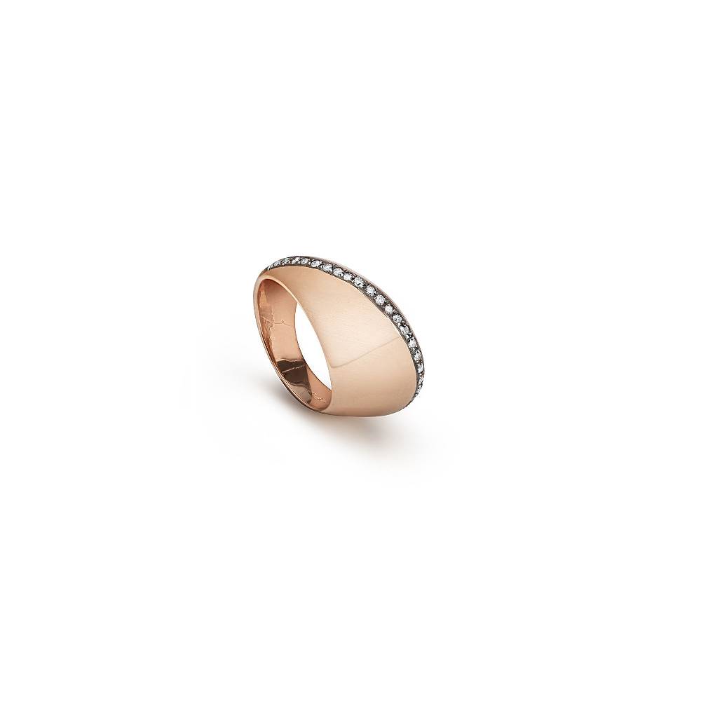 Paola Grande Gioielli AURUM Anello 'aereo' oro rosa
