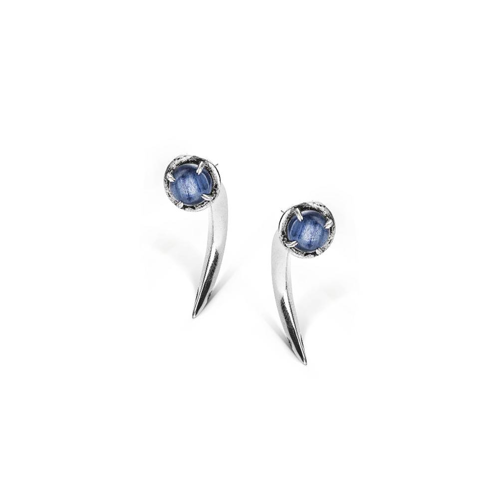 Paola Grande Gioielli UNCINI Uncini in argento e labradorite