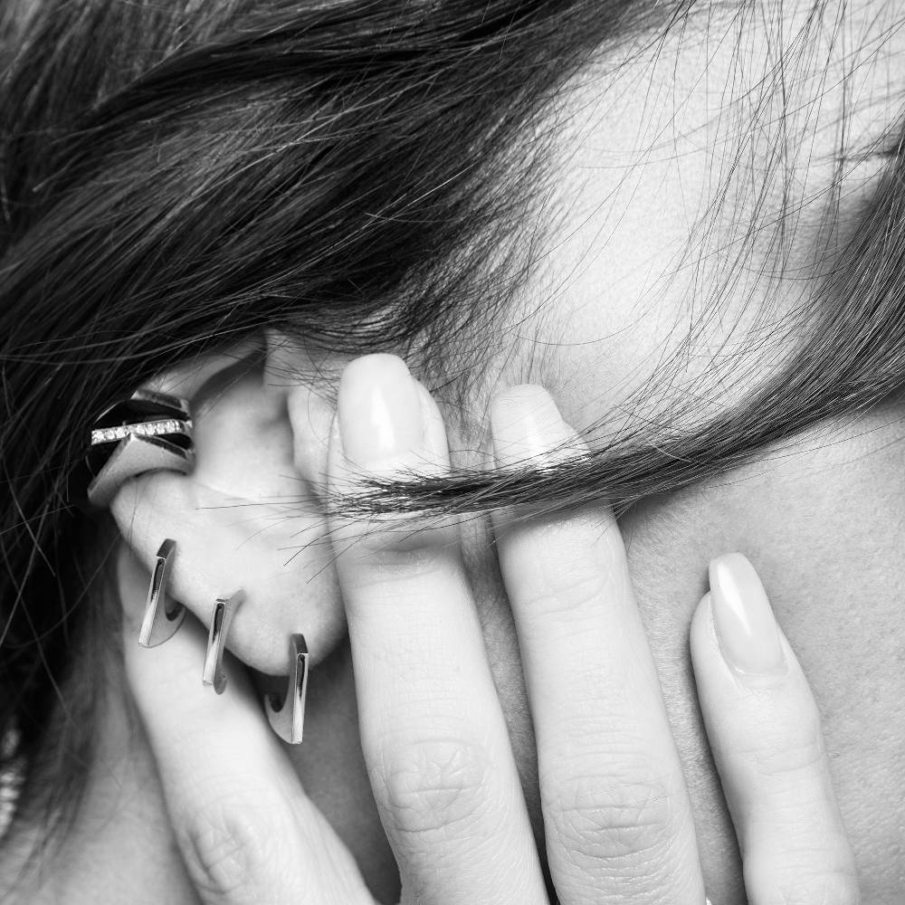 Paola Grande Gioielli CONGIUNZIONI Mono 'congiunzioni' con diamanti Qualità Garantita