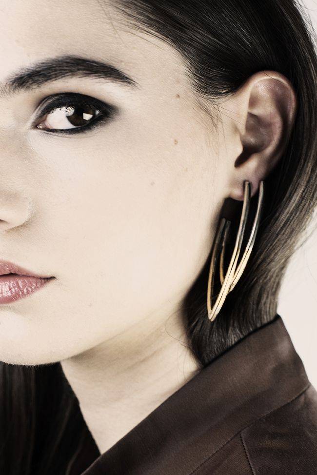 Paola Grande Gioielli NEON Orecchino 'Neon' angolo grande Spedizione Gratuita