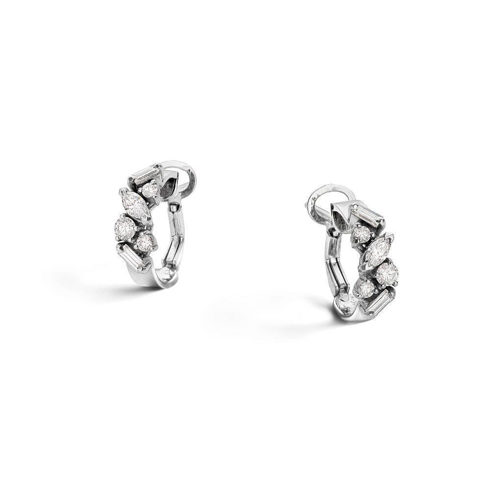 Paola Grande Gioielli BALANCE Cerchietti 'Balance' con diamanti multi-fantasia Sconto